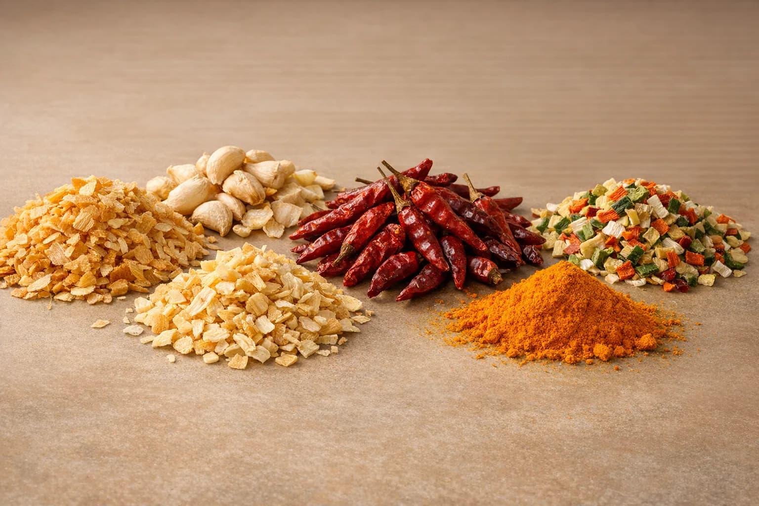 Bulk Dehydrated Foods for Middle East Markets