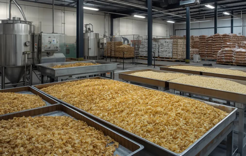 Dehydrated onion flakes, granules and powder supplied from India to New Zealand